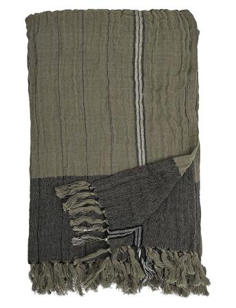 Torekov Pläd Home Textiles Cushions & Blankets Blankets & Throws Beige Boel & Jan