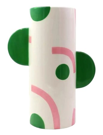 Que Rico Vase - Salvador - Sol Y Luna - Multi/patterned - 14 CM