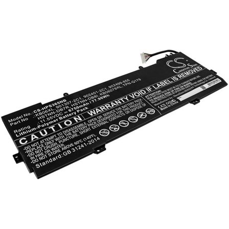 Batteri till Notebook, Bärbar dator för HP Spectre X360 15-BL001NV m.fl.