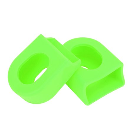 1 Par 2 stk Krankarm Beskyttende Mykt Deksel Ermer Støvler Sykkel Tilbehør (Grønn)