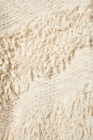 COS Women's Textured Loop-Knit Wool Jumper in White