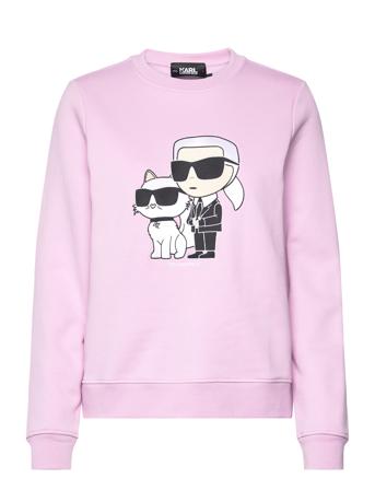 Ikonik 2.0 Sweatshirt Pink Karl Lagerfeld