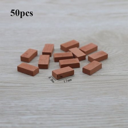 10/50 stk Sandbord Murstein Simulering Murstein 3 3