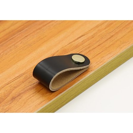 4 stk. skinnhåndtak skapknotter skuffehåndtak skinnmøbler