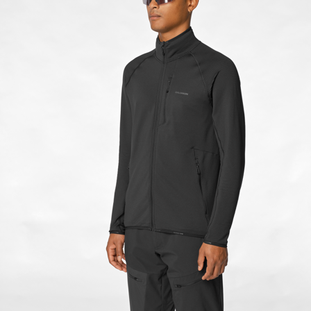 Salomon - Couches intermédiaires Vêtements Sntial Lightwarm Fz M - Deep Black