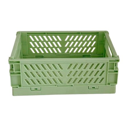 Sorteringsboks for hjemmet, for briller, undertøy, grønn