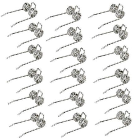 18 stk. udskiftningsrivepinde kompatible med Greenworks 29272 27022 2500600G stålvertikalskærerdele