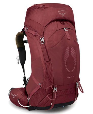 Osprey Aura AG 50 Berry Sorbet Red