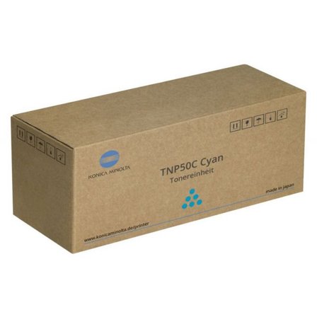 KONICA MINOLTA Toner, TNP-50C, cyan, A0X5454 - Lyreco - Toner och bläck - Tonerkassetter - Toner Konica Minolta