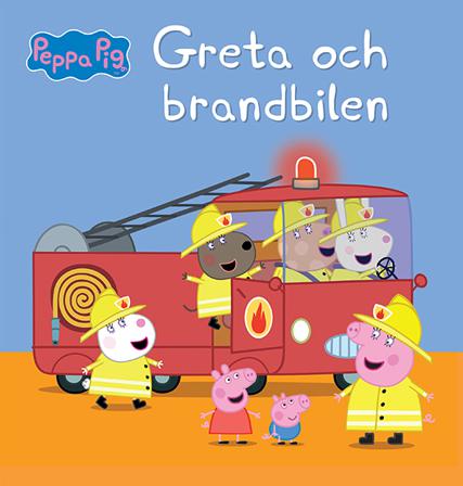Peppa pig: Peppa's Fire Engine - Bok av Mark Baker & Neville Astley - Inbunden
