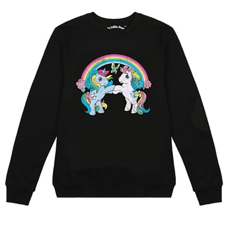 My Little Pony Dam/Dam Butterfly Sweatshirt XL Svart