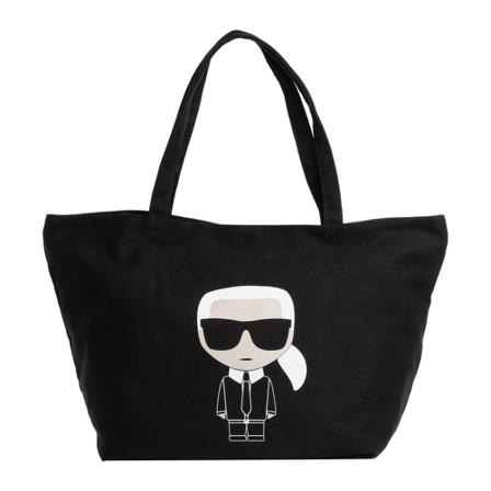 Karl Lagerfeld, shoulder bag Czarny, Kobieta, Rozmiar: ONE Size