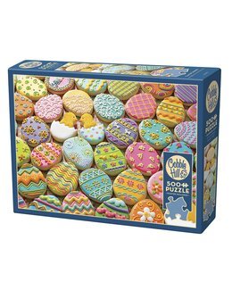 Puslespill Påskekaker 500 biter - Cobble Hill
