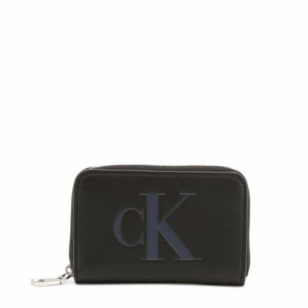 Calvin Klein Wallets Cardholders Sort, Dame Punge og Kortholder, Størrelse: ONE Size