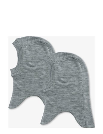 Wheat 2 Wool Balaclava Felix - Grey - 1-3M
