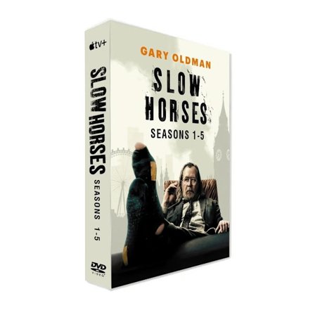 Nytt Box Set Slow Horses Säsong 1-5 DVD TV-serie 10-Disc engelsk version
