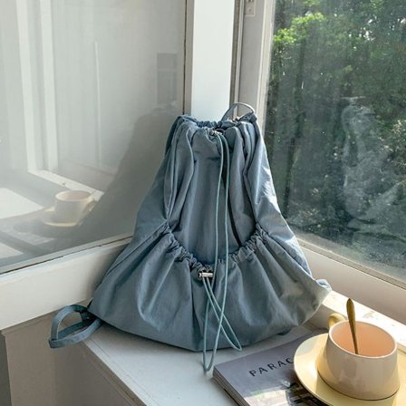 Ryggsekker med snøring Dame ryggsekk BLÅ