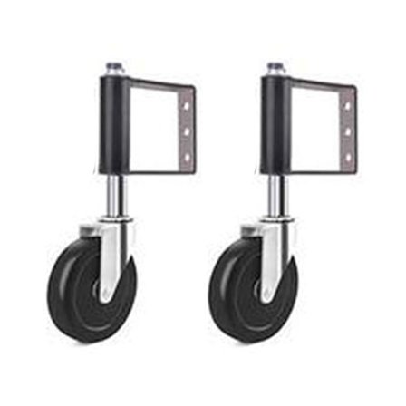 2 stk. 4" Gate Hjul Fjederbelastet Hjul Støttehjul