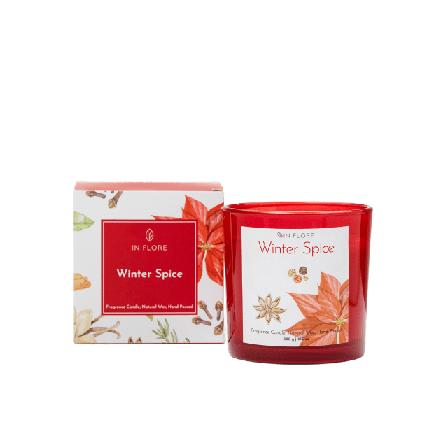 In Flore Ingrid Doftljus & doftpinnar Unisex Röd 10 cm