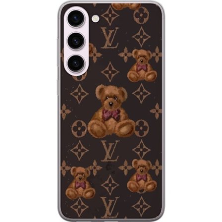 Kompatibel Mobilcover til Samsung Galaxy S23+ Bjørne med mønster luksuriøst logo mode stil
