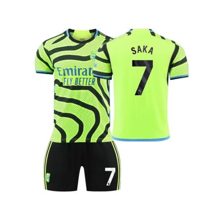 (säsongen 2023/2024 Arsenal bortatröja Fotbollssatser för barn Pojkar Fotbollströjor Kort fotbollströja 10-11 Years
