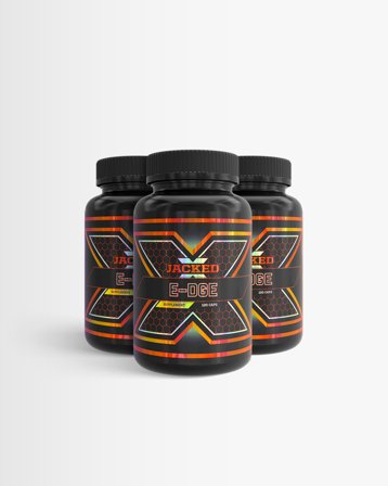 3 x Jacked E-dge - 120 kapslar, Kosttillskott, Kosttillskott, Gaming