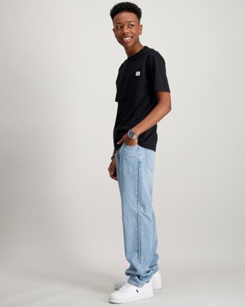 LMTD NLMBEX DNM R STRAIGHT PANT Blau Jeans Jungen - Kids Brand Store