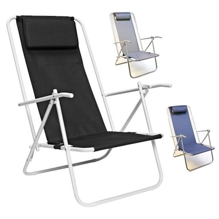 Strandstol / Solstol Rio med Nackkudde