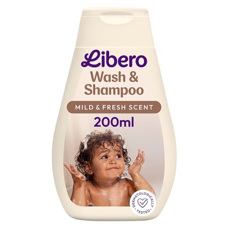 Libero Wash/Shampoo 200 ml, Børn & Forældre, Shampoo & Vask, Babyshampoo