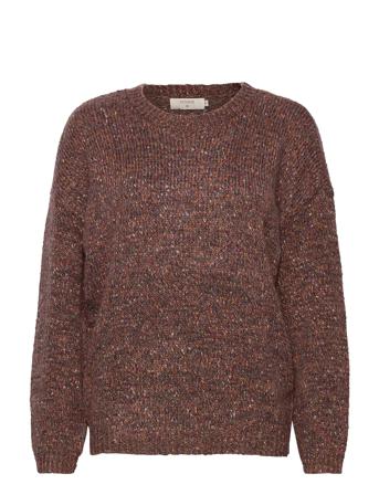 Crkiara Oz Jumper Pulllover Röd Cream