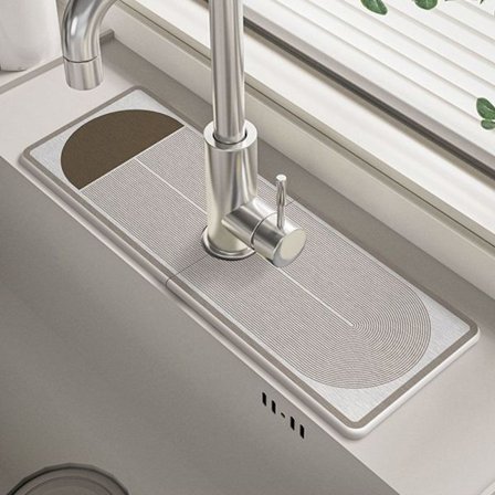 Vandhane Absorberende måtte Vask stænkskærm C C