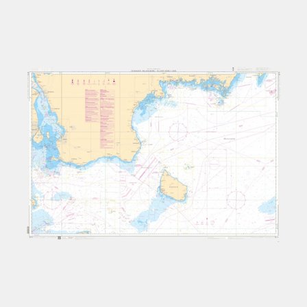 Carta costera Sjöfartsverket 91 Helsingborg - Ölands Södra udde (Edición 2024)