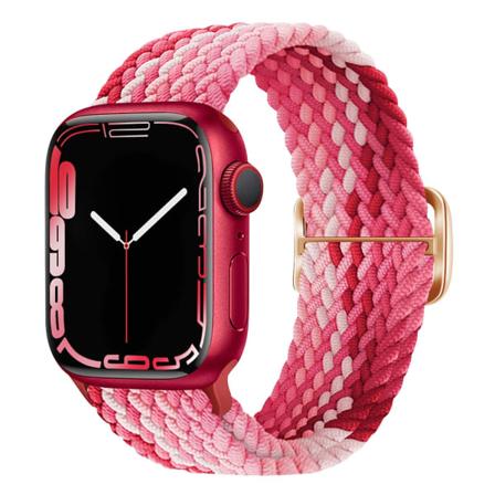 Rem for Apple Watch 49mm / 45mm / 44mm / 42mm Vevd Nylon Rosa