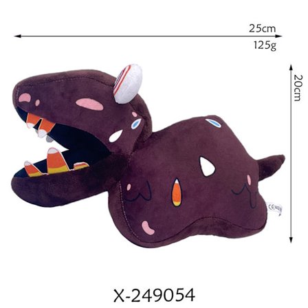 Cyber Circus Digital Klovn Plysjleketøy – Supermyk Kort Plysj, Søt Kosedukke, Barnegave, Ny Ankomst (PP Bomull, 7–14 År)