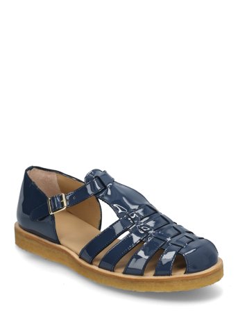 ANGULUS Sandals - Flat - Closed Toe - Op - Blue - 35