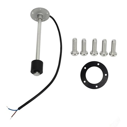 9in Drivstoff Vannstandssensor Drivstofftank Senderenhet for RV Skip Lastebil EU Standard 0‐190 Ohm