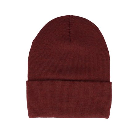Beechfield - Rouge cuff Bonnet - Burgundy Original Deep Cuff @ Hatstore