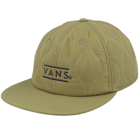 Vans - Grön snapback Keps - Half Box Low Unstructured Gothic Olive Snapback @ Hatstore