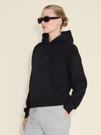 Holzweiler - W Regular Hoodie - Black - Womens - XXL