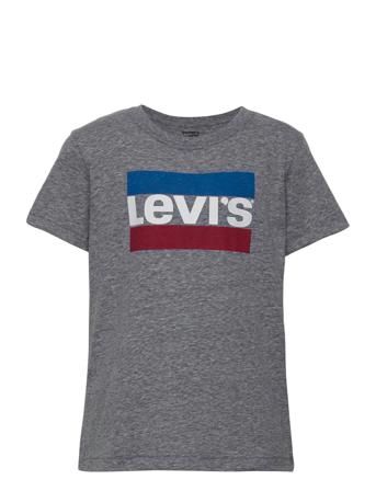 Lvb-S/S Sportswear Logo Tee-Shirt T-shirt Grå Levi's