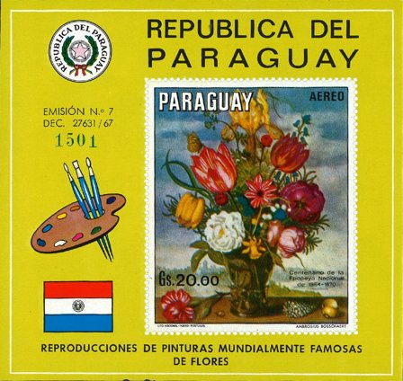 Paraguay 1970 - MICHEL Blok 151 - Miniark - Postfrisk