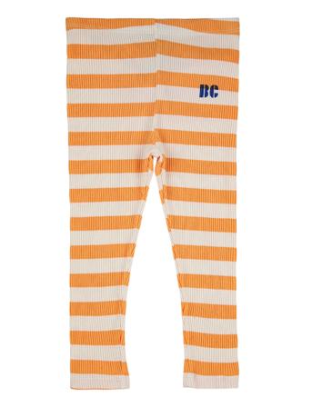 Baby Yellow Stripes Leggings Leggings Gul Bobo Choses*Betinget Tilbud