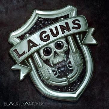 Black diamonds - black glitter vinyl L.A. Guns