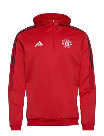 Manchester United Tiro 21 Track Top Hettegenser Genser Rød Adidas Performance