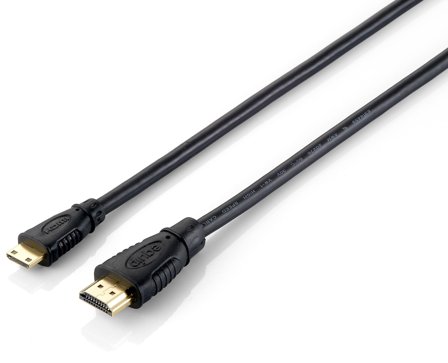 Equip HIGHSPEED HDMI-MINIHDMI ADAPT CBL M/M 1M BLK CABL