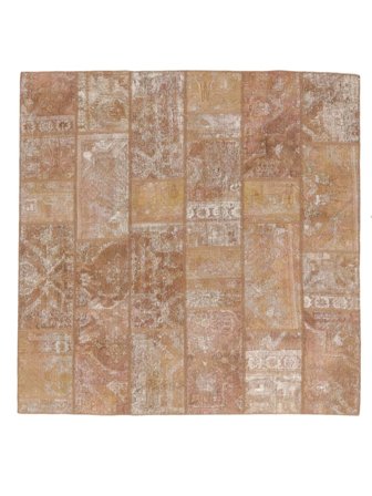 Patchwork Tapis 198X199 Laine