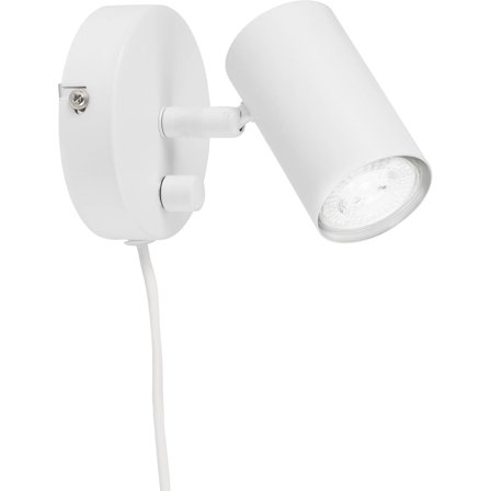 Elvita - Vegglampe E113337 Hvit