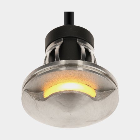 Spotlight NauticLED SL01, wpuszczany, stal nierdzewna, LED, 10 - 30 V, 0.6 W, Ø28 mm, z białym światłem + światło z jednej strony - Jachtowa