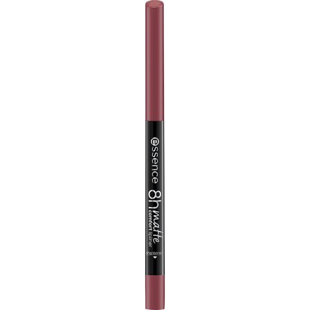 Essence 8H Matte Comfort Lipliner 19 Burgundy Bestie, Makeup, Læber, Lipliner