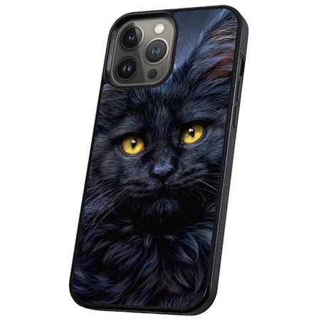 iPhone 16 Pro Max - Deksel/Mobildeksel Svart Katt